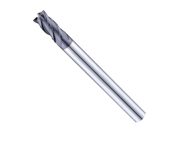 4 Flutes Corner Radius End Mills-Long Shank