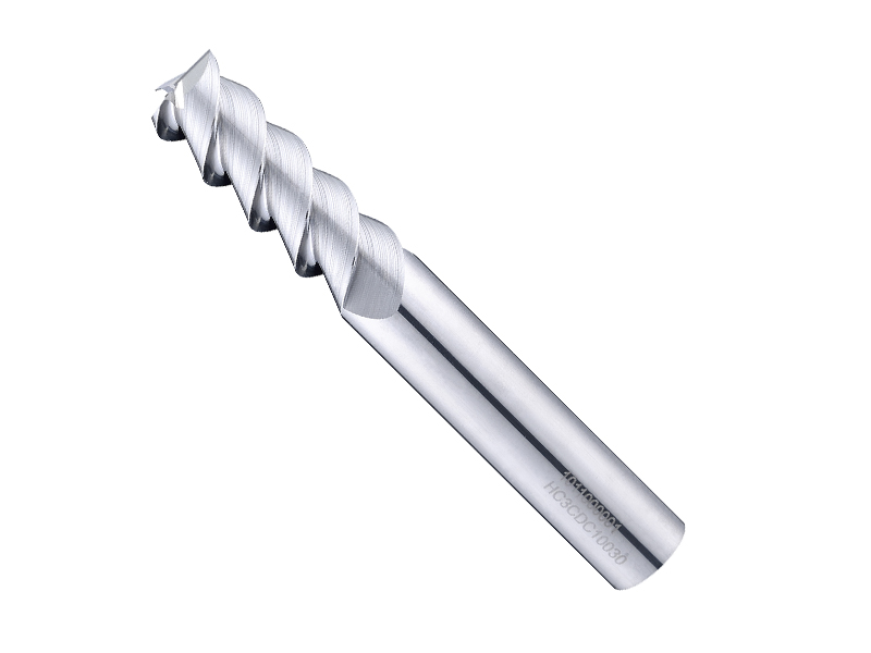 3 Flutes Square End mills 45°-For Aluminum　